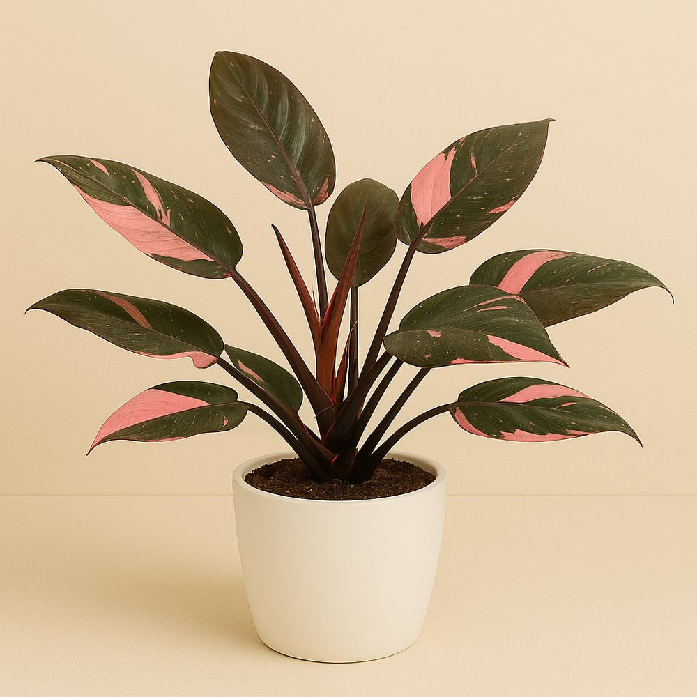 Philodendron Pink Princess 50cm im 19cm Topf