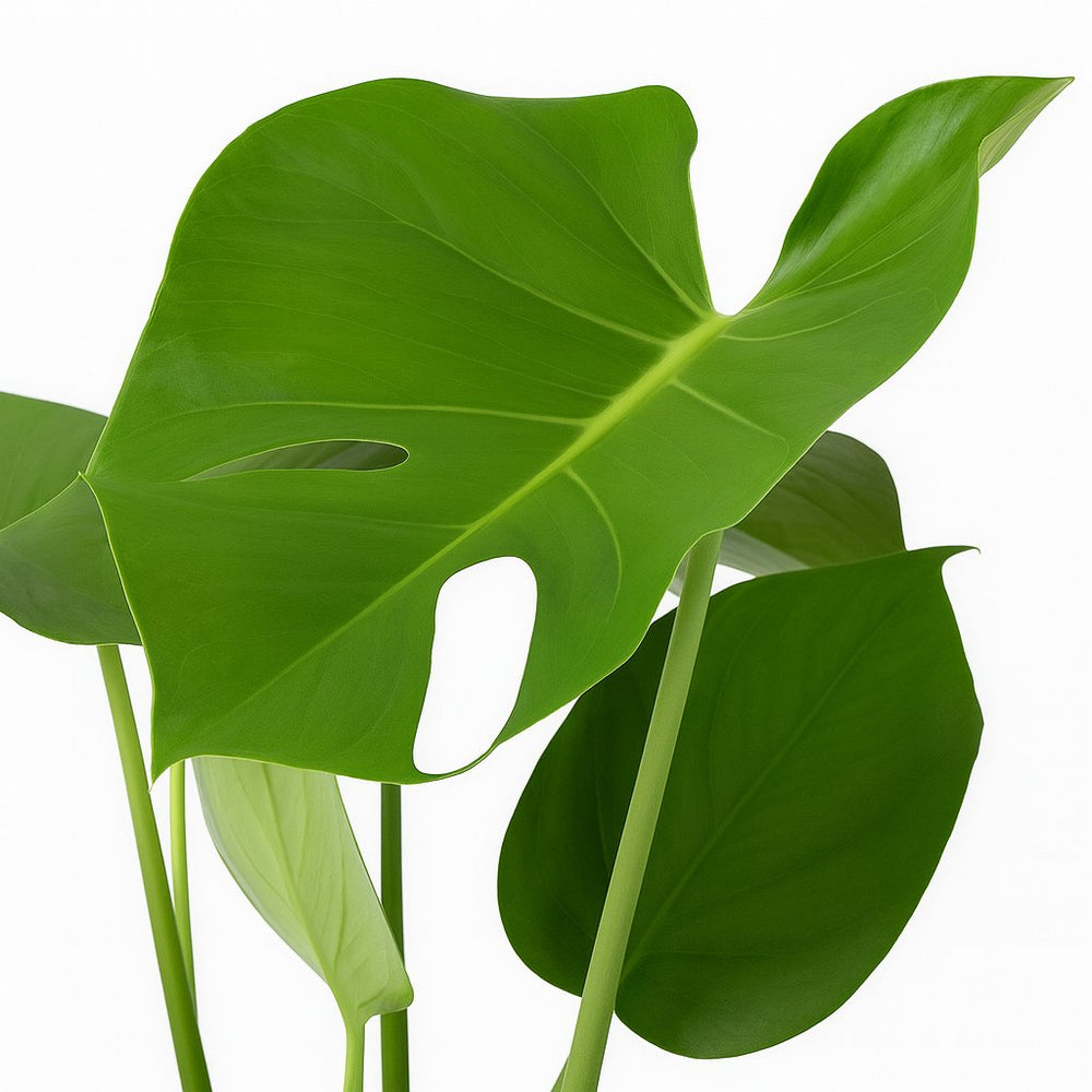 Monstera Deliciosa 60cm im 17cm Topf Nahaufnahme