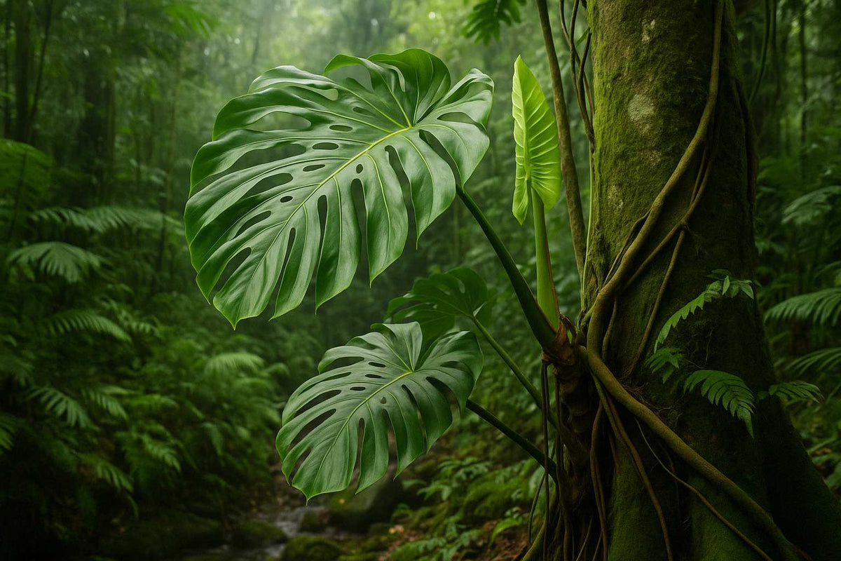 Die Herkunft der Monstera: Ein Blick in ihre tropischen Wurzeln