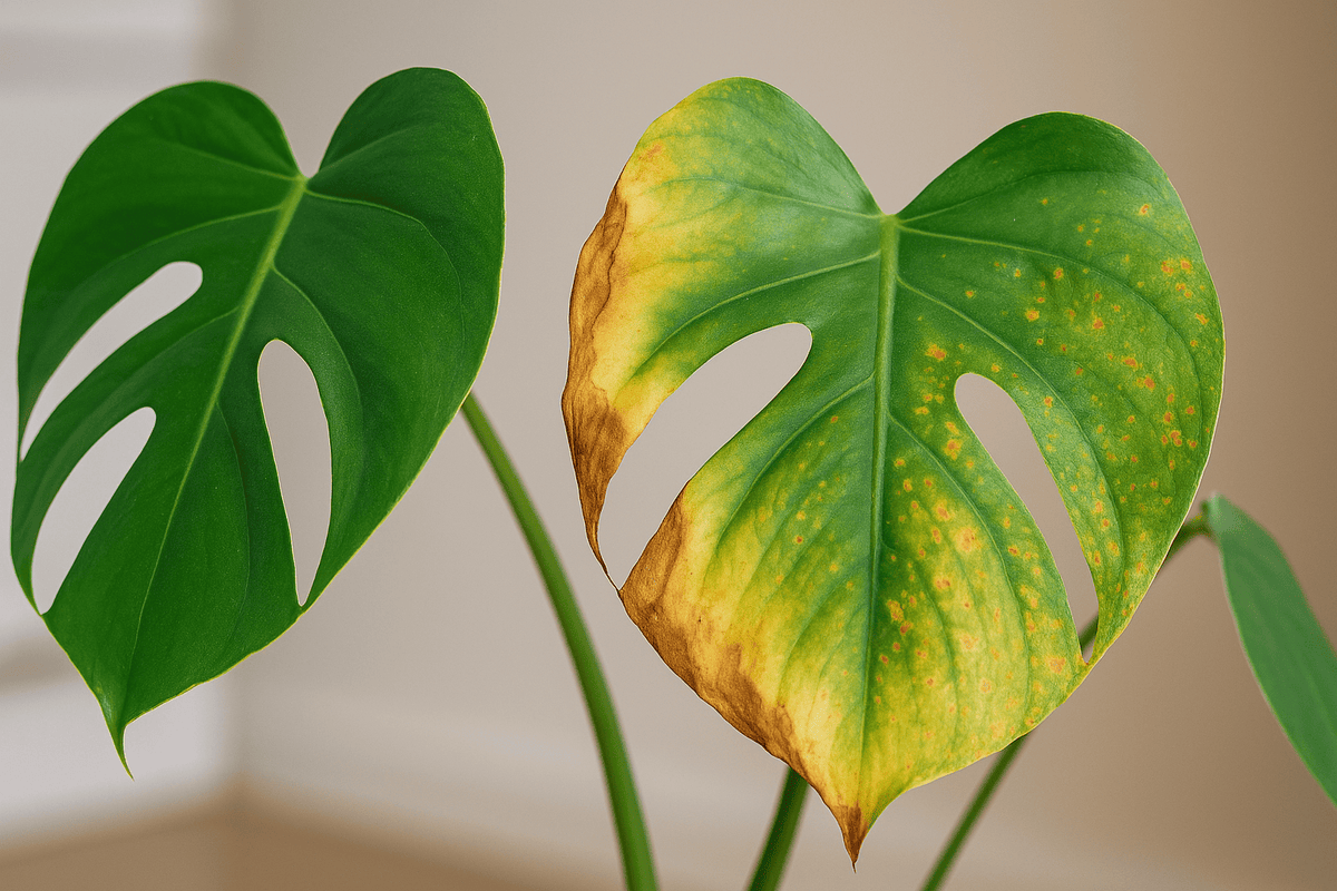 Die häufigsten Pflegefehler bei deiner Monstera – und wie du sie vermeidest
