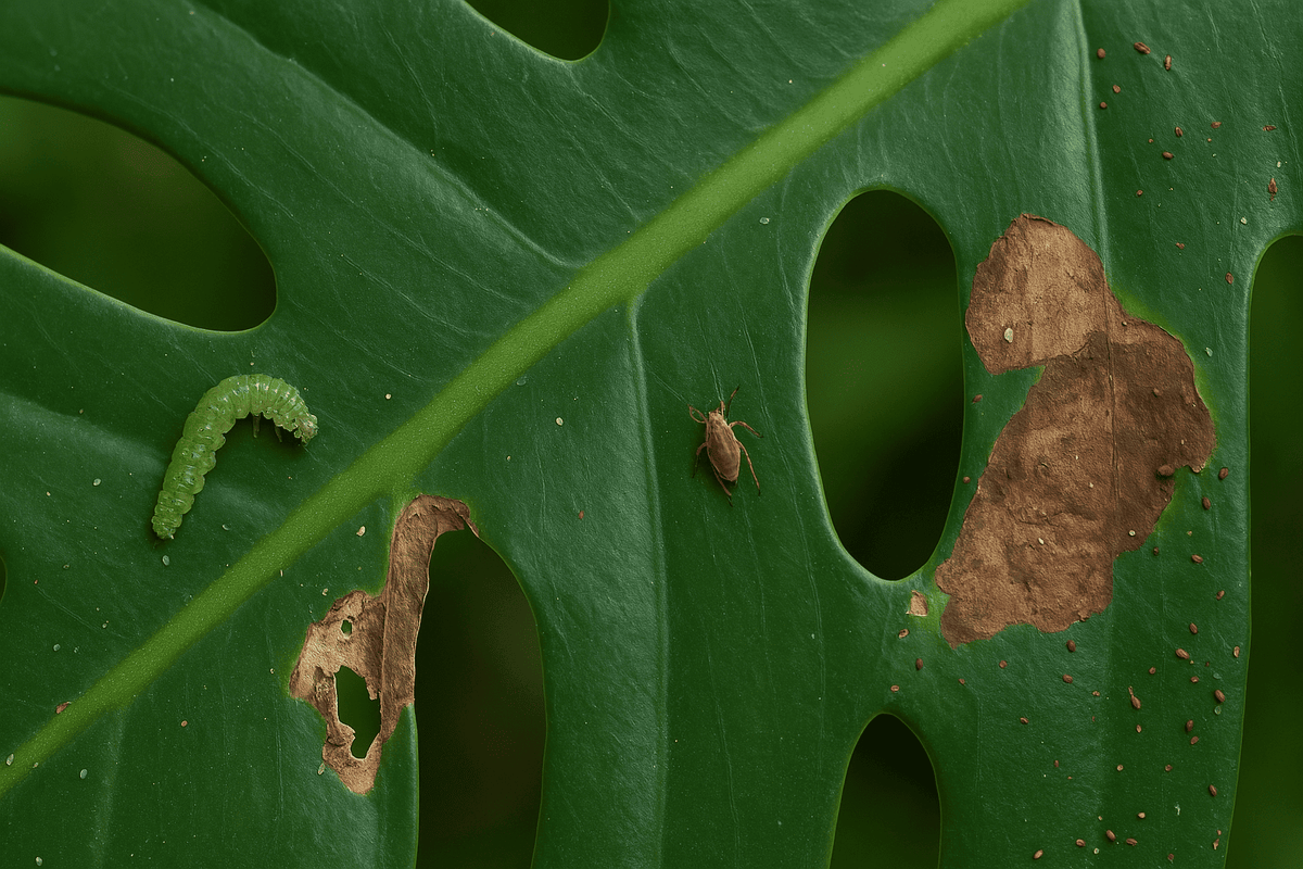 Monstera-Schädlinge: Dein Guide für gesunde Zimmerpflanzen