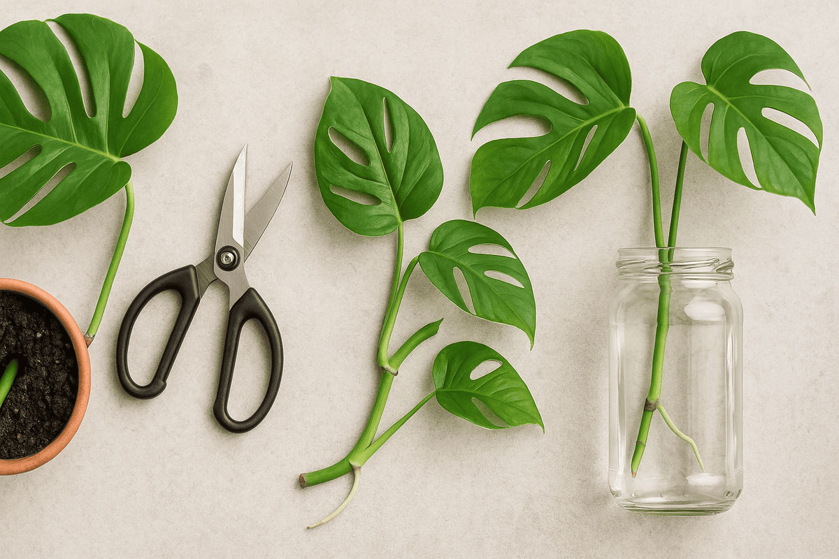 Monstera vermehren: Einfache Methoden für mehr Grün in deinem Zuhause