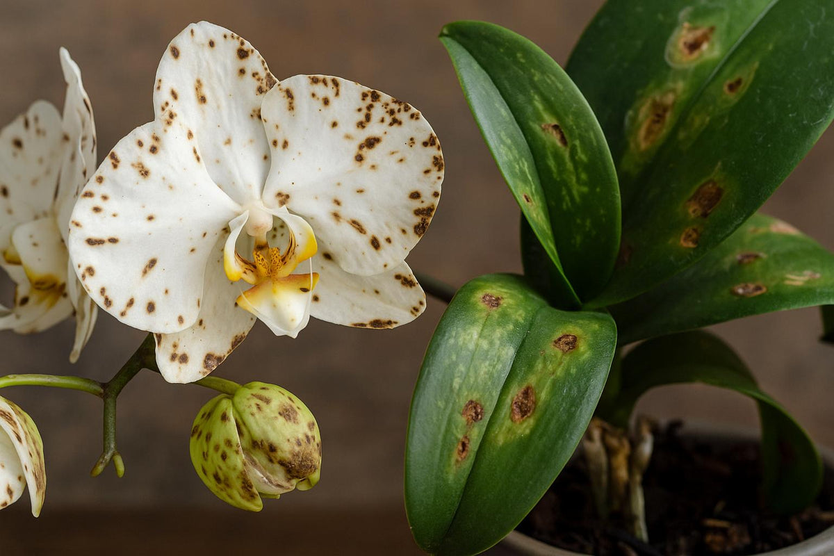 Krankheiten bei Orchideen: Symptome erkennen, Schäden behandeln