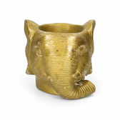 Übertopf Elefant Gold – Ø12cm