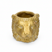 Übertopf Löwe Gold – Ø13cm
