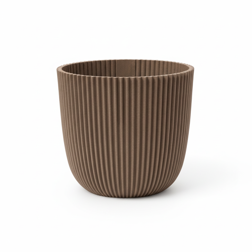 Nature Groove Warm Taupe – Ø22cm