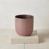 Minitopf Relief Rosa – Ø7cm