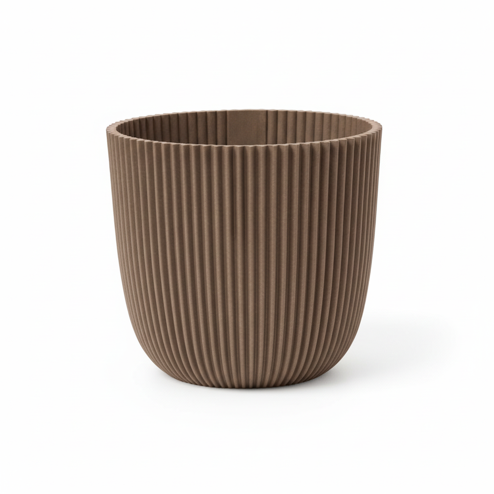Nature Groove Warm Taupe – Ø17cm