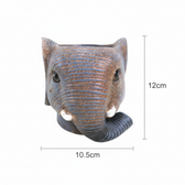 Übertopf Elefant Grau – Ø12cm